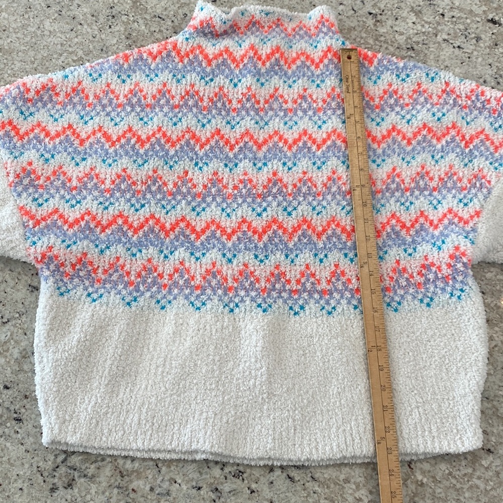 Pilcro Vibrant Zigzag Cowl Neck Sweater - Picture 8 of 8